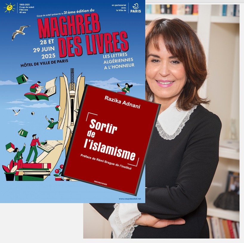 Razika Adnani sera présente au Maghreb des Livres 2025