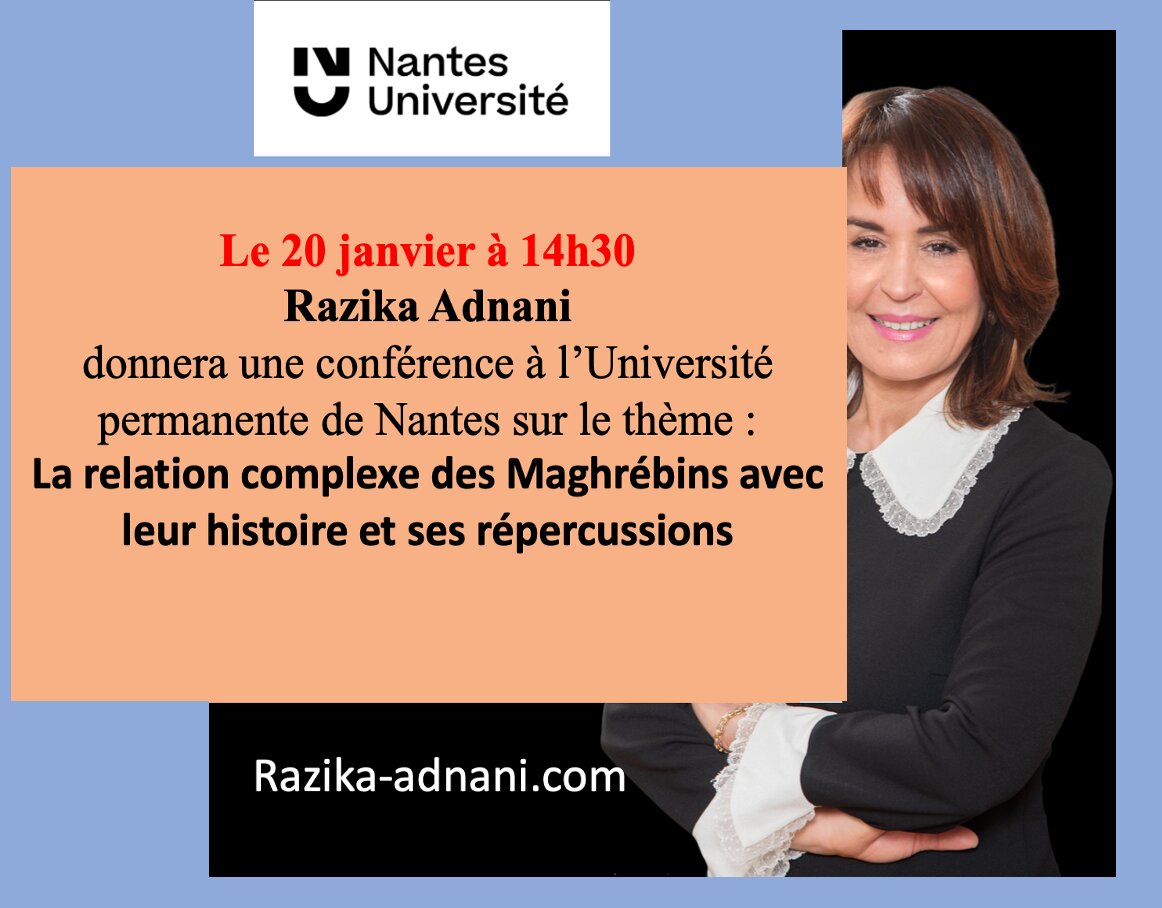 Université de Nantes - Conférence de Razika Adnani